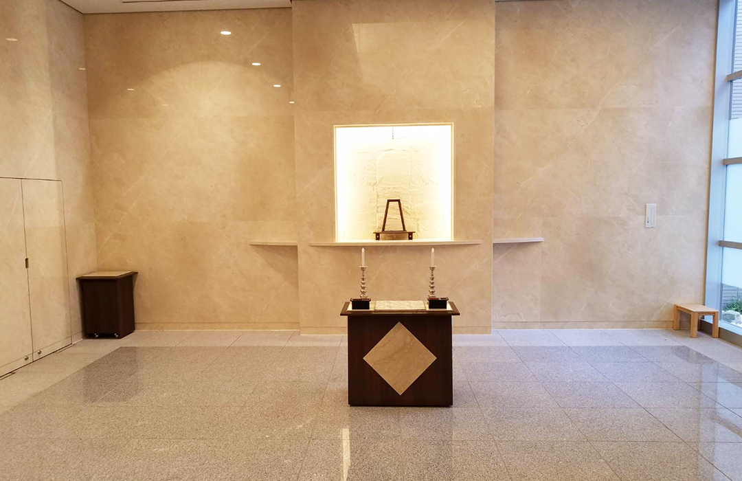 河内長野市営斎場/お別れ室(入炉)