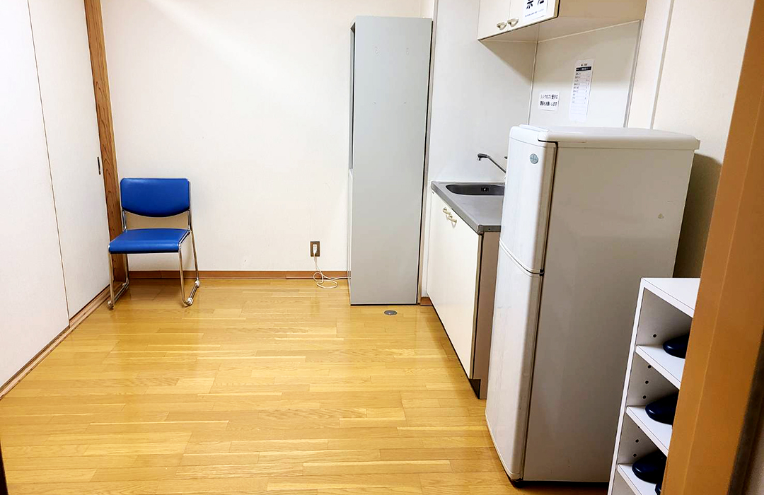 大阪市立葬祭場やすらぎ天空館／1階親族控室キッチン